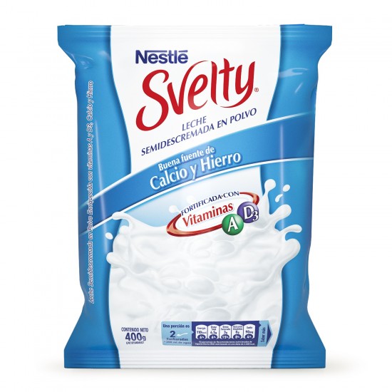 LECHE SVELTY 400GR SEMIDESC