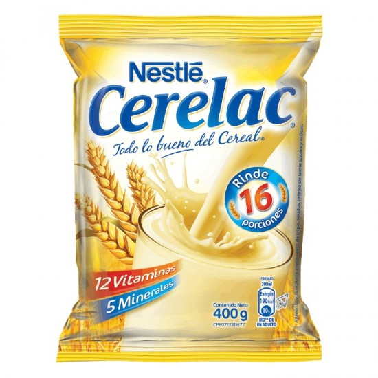 CEREAL INFANTIL CERELAC 400GR BOLSA
