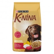 ALIMENTO P/PERRO KNINA 2KG CARNE ARROZ CEREAL