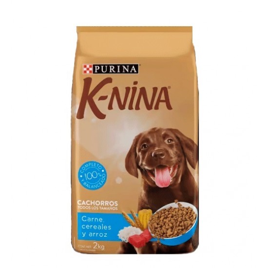 ALIMENTO P/PERRO KNINA 2KG CACHORRO