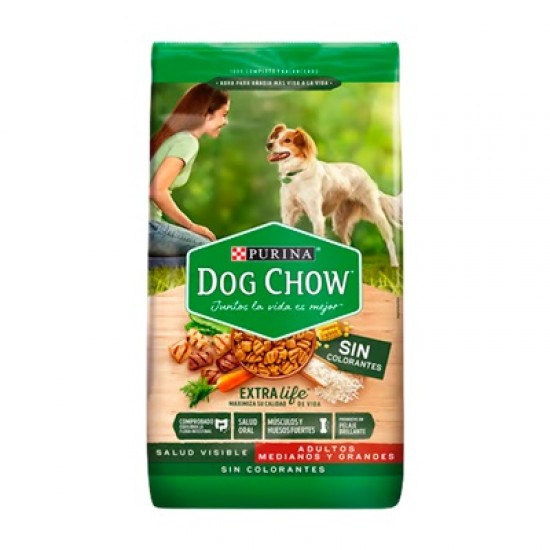 ALIMENTO P/PERRO DOG CHOW 2KG SIN COLORANTE