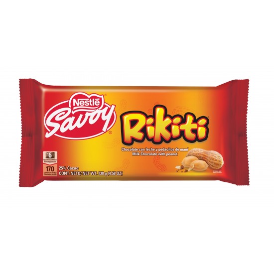 CHOCOLATE SAVOY 130GR RIKITI***