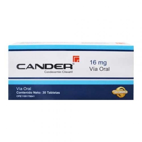 CANDER VALMORCA 16MG X 30TAB