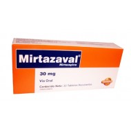 MIRTAZAVAL 30MG X 30TABL VALMORCA