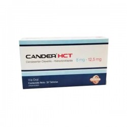 CANDER HCT VALMORCA 8-125MG X30TAB