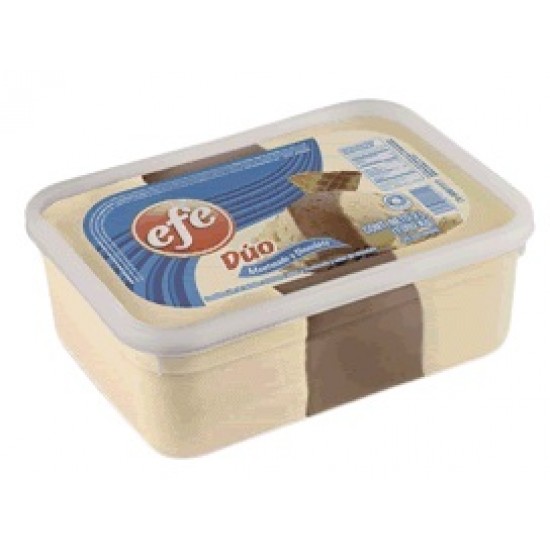 HELADO EFE DUO 2 L MANTECADO Y CHOCOLATE