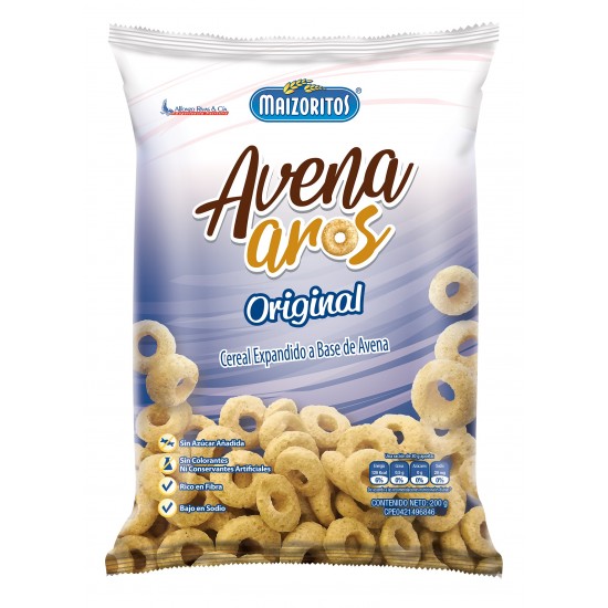 CEREAL MAIZORITOS 200GR AVENA AROS ORIGI