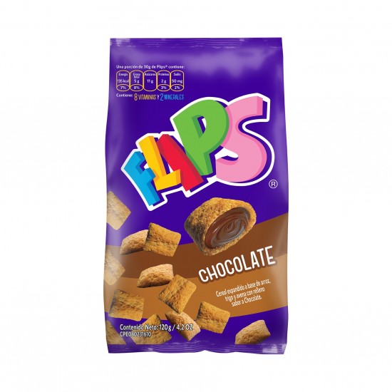 CEREAL FLIPS 120GR CHOCOLATE