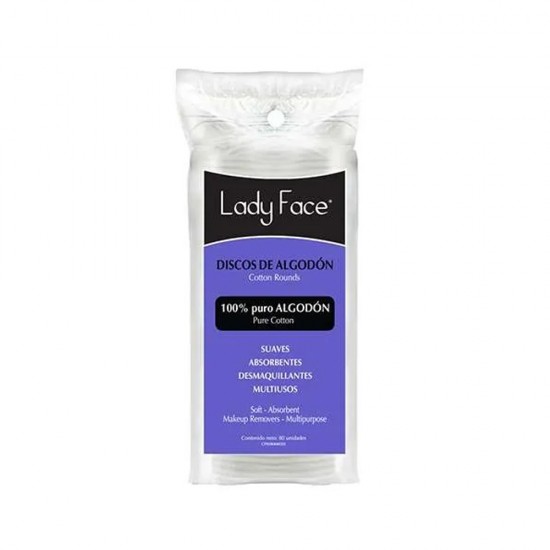 ALGODON LADY FACE 80UND DISCOS