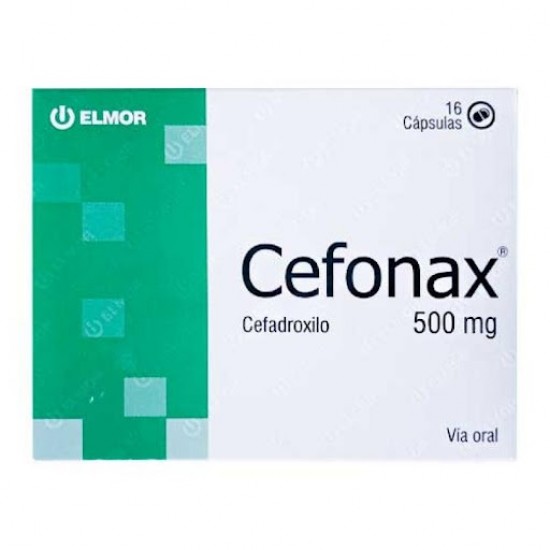 CEFONAX 500MG X 16CAPS CEFADROXILO ELMOR