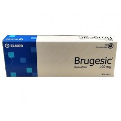 BRUGESIC 400MG X 10 COMPRIMIDOS ELMOR