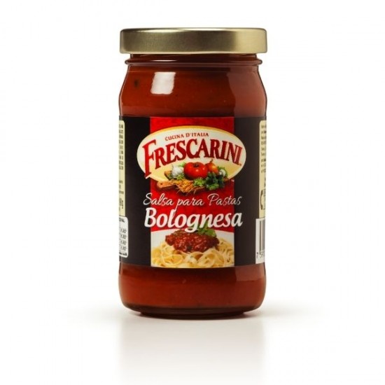 SALSA PARA PASTA FRESCARINI 490GR BOLONGESA