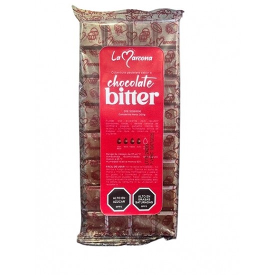 CHOCOLATE LA MARCONA 200GR BITTER