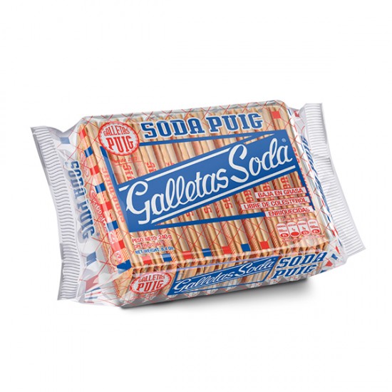 GALLETAS PUIG 240GR SODA