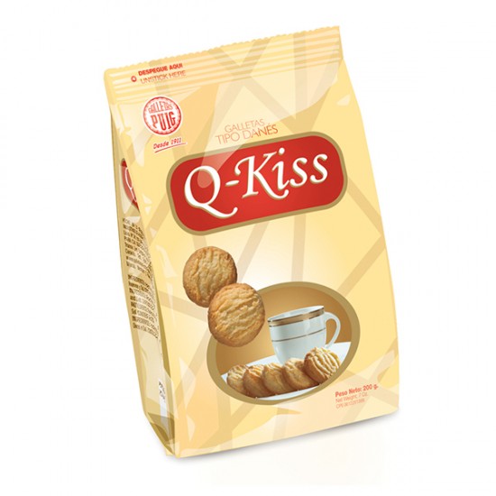 GALLETA PUIG Q-KISS 200GR BOLSA