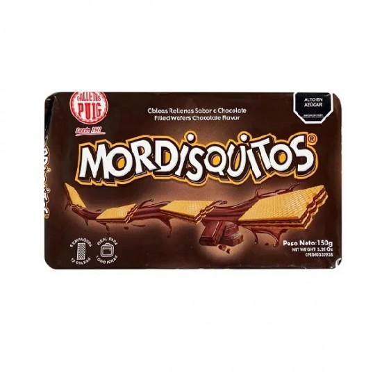 GALLETAS MORDISQUITOS 150GR CHOCOLATE