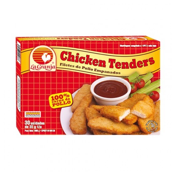 CHICKEN TENDERS LA GRANJA FAMILI 30 X 35 G
