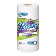 TOALLIN ROSAL X80HOJAS TOWELS MULTIUSO