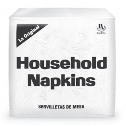 SERVILLETAS HOUSEHOLD NAPKINS X 120SERV