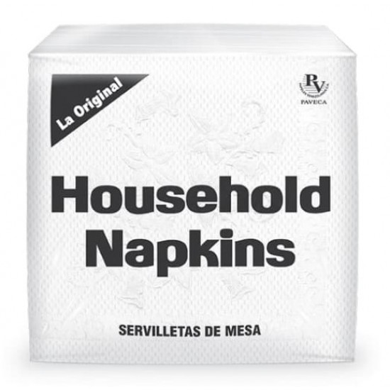 SERVILLETAS HOUSEHOLD NAPKINS X 120SERV