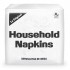 SERVILLETAS HOUSEHOLD NAPKINS X 120SERV