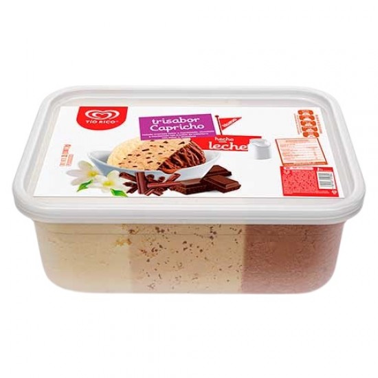HELADO TIO RICO 2 L TRISABOR CAPRICHO