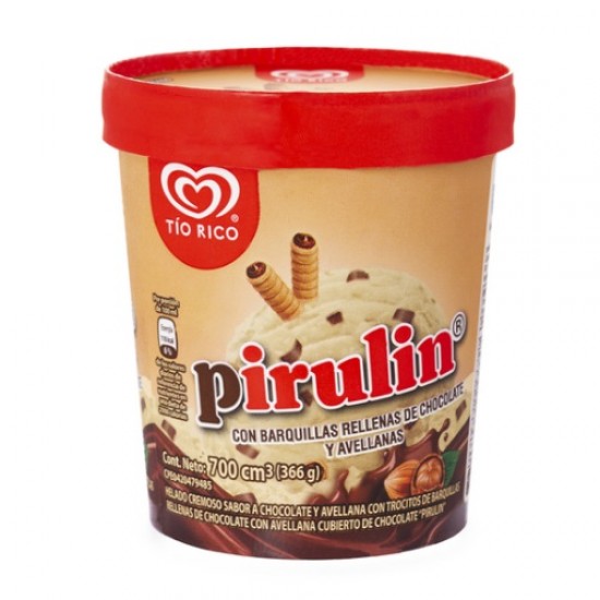 HELADO TIO RICO 700ML PIRULIN