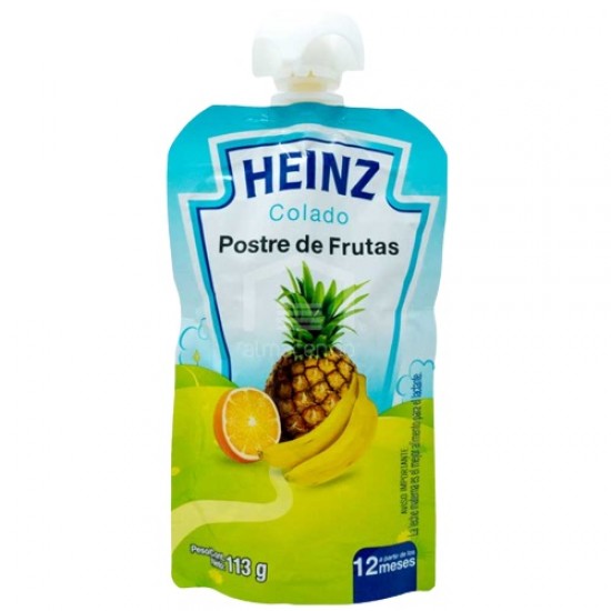 COLADO HEINZ FLEXIBLE 113G POSTRE FRUTAS