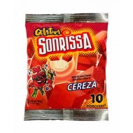 GELATINA SONRISSA 132GR FOIL CEREZA