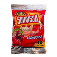 GELATINA SONRISSA 132GR FOIL FRAMBUESA
