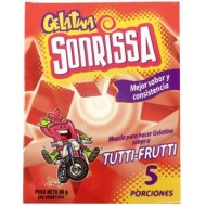 GELATINA SONRISSA 132GR TUTTI FRUTTI