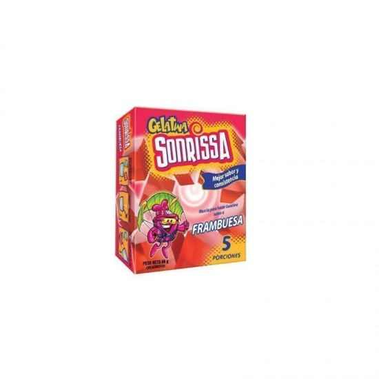 GELATINA SONRISSA 66GR  FRESA