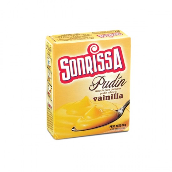 PUDIN SONRISSA 58GR VAINILLA