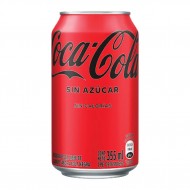 REFRESCO COCA-COLA 355ml Lata S/Azucar
