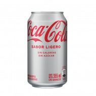 REFRESCO COCA-COLA 355ML LIGHT LATA