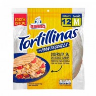 TORTILLA BIMBO 330GR MANTEQUILLA