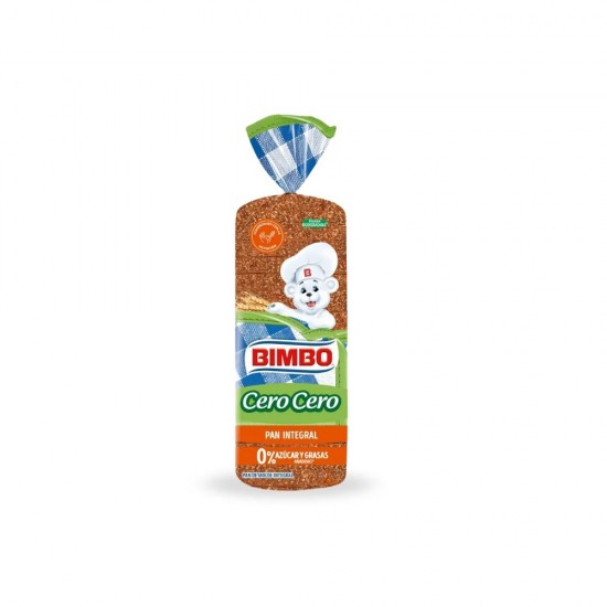 PAN SANDWICH BIMBO 500GR INTEGRAL CERO CERO