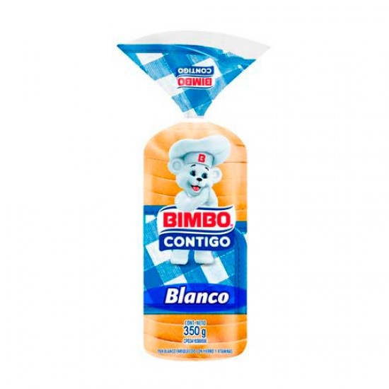 PAN SANDWICH BIMBO 350GR BLANCO CONTIGO