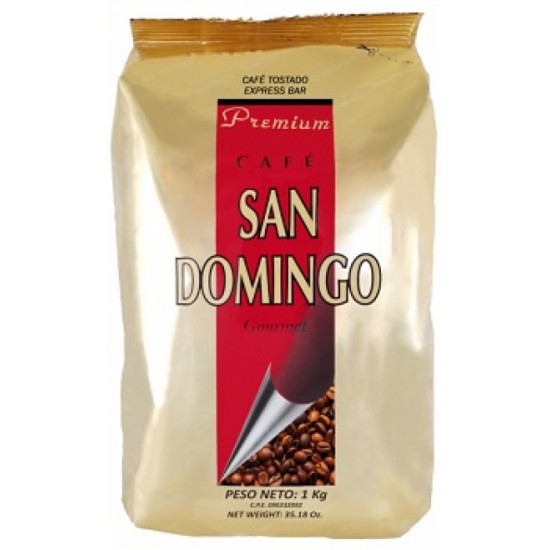 CAFE SAN DOMINGO 1KG GRANOS GOURMET