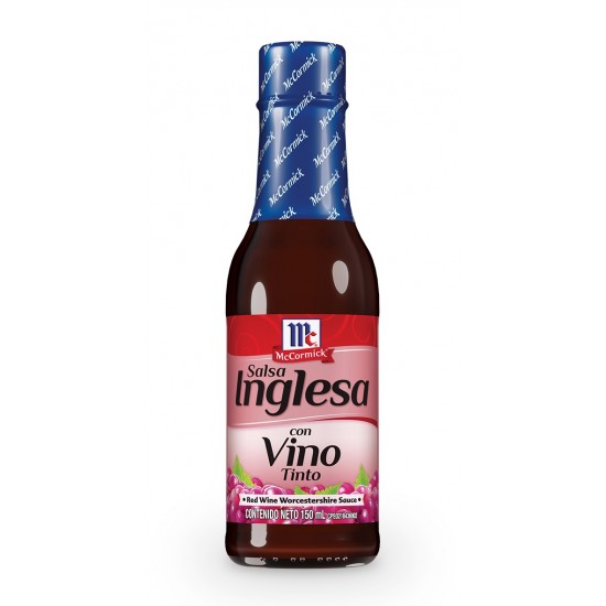 SALSA INGLESA MCCORMICK 150ML VINO TINTO