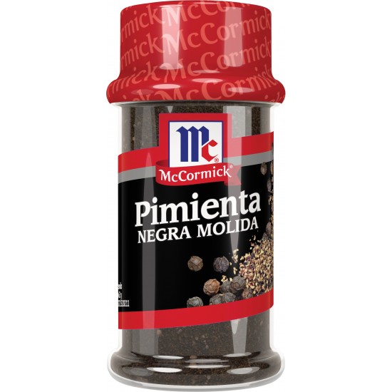 PIMIENTA MCCORMICK 62GR NEGRA MOLIDA
