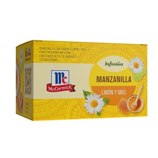 TE MCCORMICK 20UND MANZANILLA LIMON MIEL