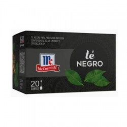 Te Negro Mccormick x20und Bolsa