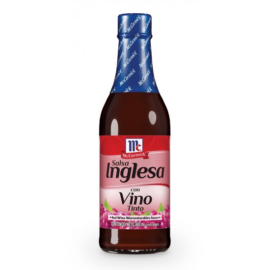 SALSA MCCORMICK 300ML INGLESA VINO TINTO