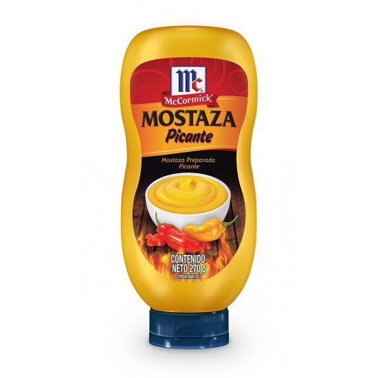 MOSTAZA MCCORMICK 278GR PICANTE