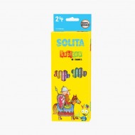 CREYONES SOLITA 12UND DE MADERA