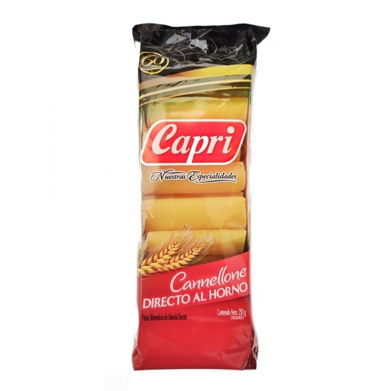 CANELONES CAPRI 250GR AL HORNO