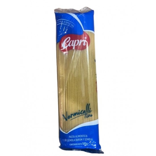 PASTA CAPRI 500GR VERMICELLI EXTRA ESPECIAL