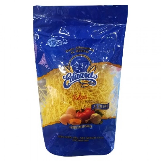 PASTA EDUARDO 250GR AL HUEVO FIDEO