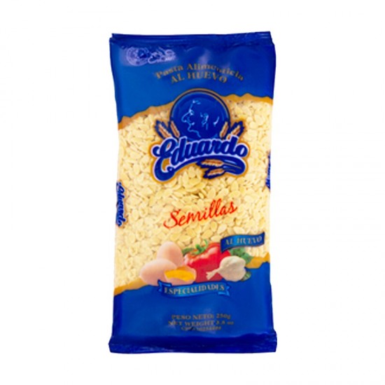 PASTINA EDUARDO 250GR SEMILLAS AL HUEVO